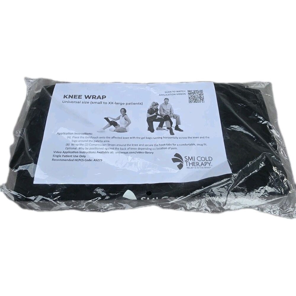 SMI Cold Therapy Knee Wrap Universal Size Small-XXL